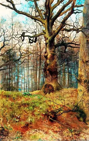 The Spring Wood by John Collier - Oil Painting Reproduction