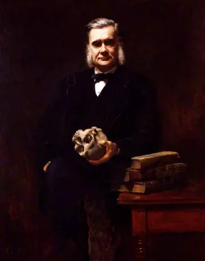 Thomas Henry Huxley painting by John Collier