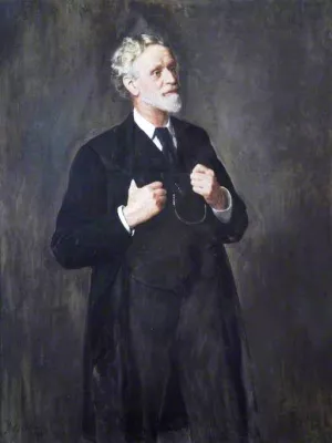 Thomas Smith, Surgeon to St Bartholomew's Hospital by John Collier - Oil Painting Reproduction
