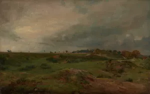 A Road across Hampstead Heath by John Constable Oil Painting