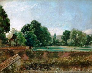 A View at Salisbury from Archdeacon Fisher's House Oil painting by John Constable