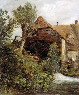 A Watermill at Gillingham, Dorset