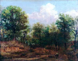 A Wood by John Constable - Oil Painting Reproduction