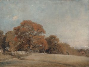 An Autumnal Landscape at East Bergholt by John Constable Oil Painting