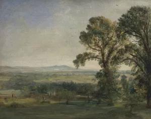 Bardon Hill, Coleorton Hall by John Constable Oil Painting