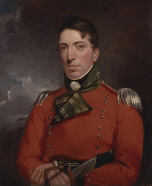 Captain Richard Gubbins by John Constable Oil Painting