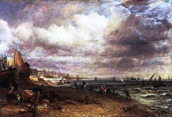 Main Product Photo of Chain Pier, Brighton Painting by John Constable