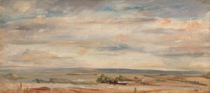Cloud Study, Early Morning, Looking East from Hampstead Oil painting by John Constable