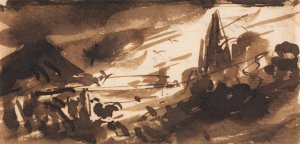 Dawn by John Constable Oil Painting