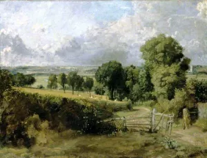 Fen Lane, East Bergholt by John Constable - Oil Painting Reproduction
