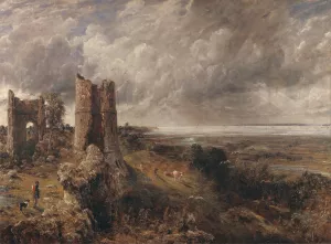 Hadleigh Castle, The Mouth of the Thames-Morning after a Stormy Night by John Constable Oil Painting