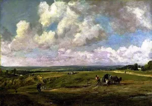 Hampstead Heath II by John Constable - Oil Painting Reproduction