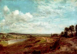Hampstead Heath III by John Constable - Oil Painting Reproduction