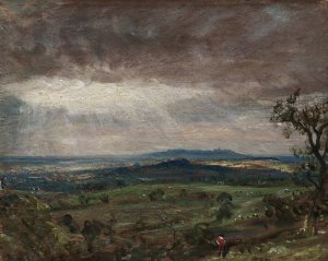 Hampstead Heath, Looking Toward Harrow by John Constable Oil Painting
