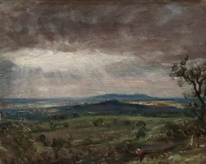 Hampstead Heath, Looking Toward Harrow by John Constable Oil Painting