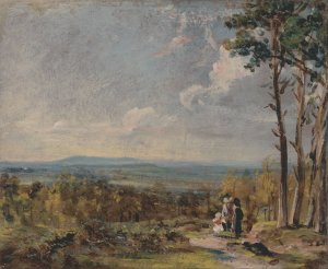 Hampstead Heath Looking Towards Harrow by John Constable Oil Painting