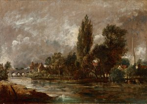 Harnham Bridge, Salisbury by John Constable Oil Painting