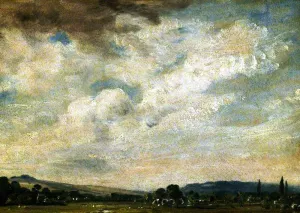 Harnham Ridge, Near Salisbury Oil painting by John Constable