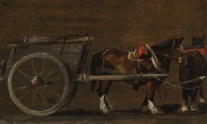 Horse and Cart by John Constable Oil Painting