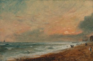 Hove Beach by John Constable Oil Painting