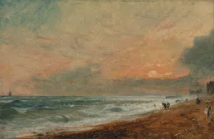 Hove Beach by John Constable Oil Painting