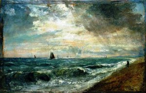 Hove Beach Oil painting by John Constable