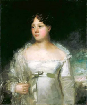 Jane Anne Inglis, nee Mason by John Constable - Oil Painting Reproduction