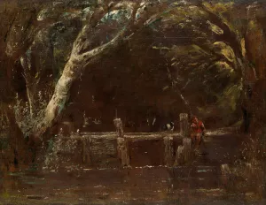 Landscape by John Constable Oil Painting