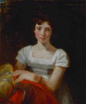 Mary Freer by John Constable Oil Painting