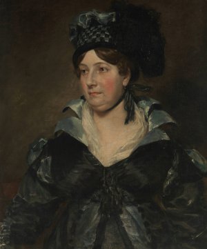 Mrs. James Pulham Sr. by John Constable Oil Painting