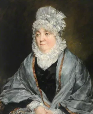 Mrs Tudor by John Constable Oil Painting