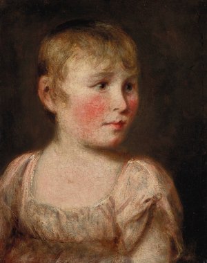 Portrait of Eliza Lewis by John Constable Oil Painting