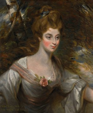 Portrait Of Elizabeth, Lady Croft by John Constable Oil Painting