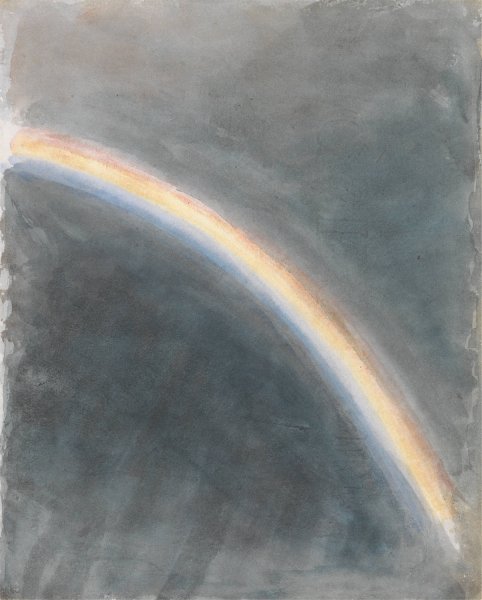 Sky Study with Rainbow  by John Constable - Hand-Painted Oil Painting Reproduction