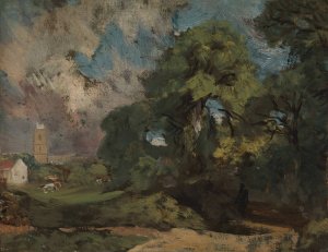 Stoke-by-Nayland by John Constable Oil Painting
