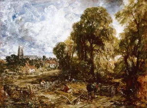 Stoke-by-Nayland by John Constable Oil Painting
