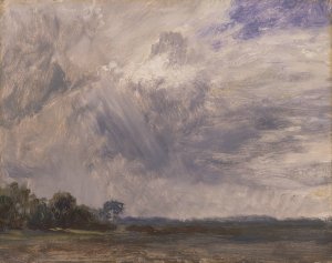 Study of a Cloudy Sky by John Constable Oil Painting