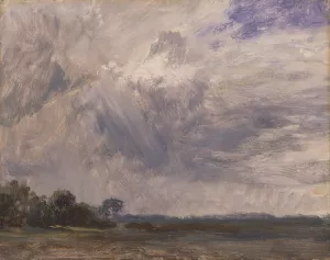 Study of a Cloudy Sky by John Constable Oil Painting