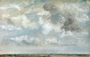 Study of Clouds, Hampstead Heath by John Constable Oil Painting