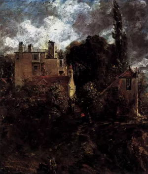 The Admiral's House (The Grove) by John Constable Oil Painting