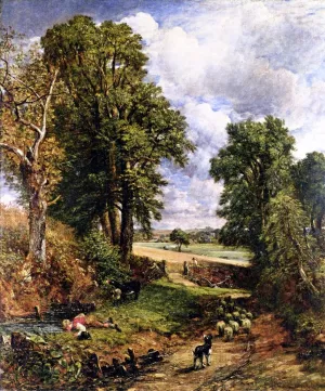 The Cornfield by John Constable - Oil Painting Reproduction