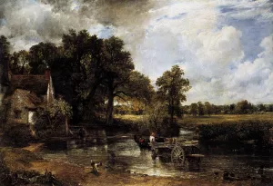 The Hay-Wain painting by John Constable