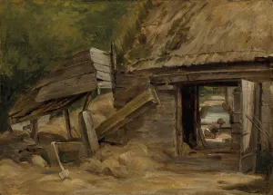 The Old Mill Shed, Dedham by John Constable Oil Painting