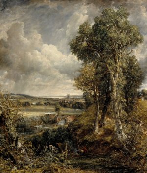 The Vale of Dedham by John Constable Oil Painting