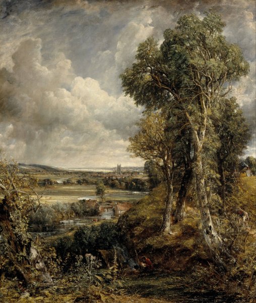 The Vale of Dedham by John Constable - Hand-Painted Oil Painting Reproduction