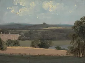 Trentham Park by John Constable Oil Painting