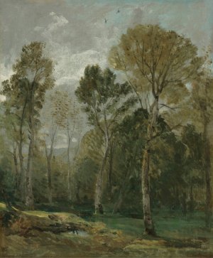 View Of A Copse by John Constable Oil Painting