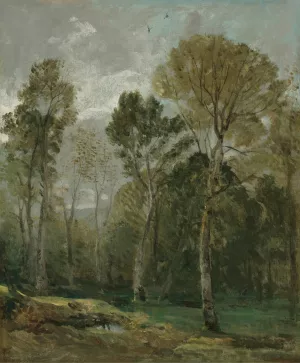 View Of A Copse by John Constable Oil Painting