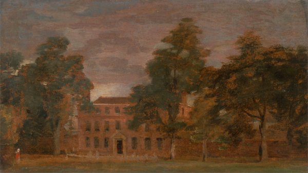 West Lodge, East Bergholt  by John Constable - Hand-Painted Oil Painting Reproduction