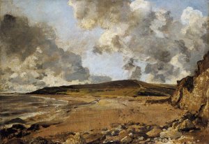 Weymouth Bay, with Jordan Hill Oil painting by John Constable